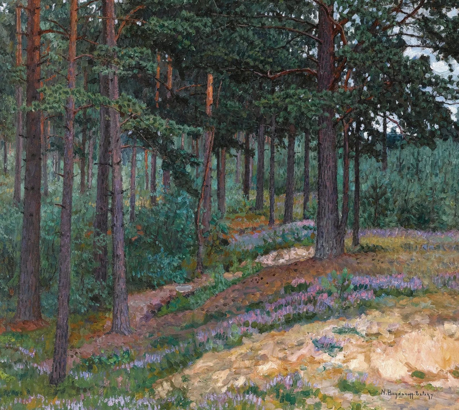Forest Glade av Nikolai Bogdanov-Belsky