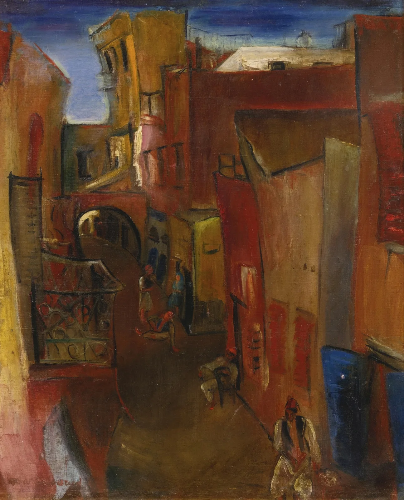Morocco av Boris Grigoriev