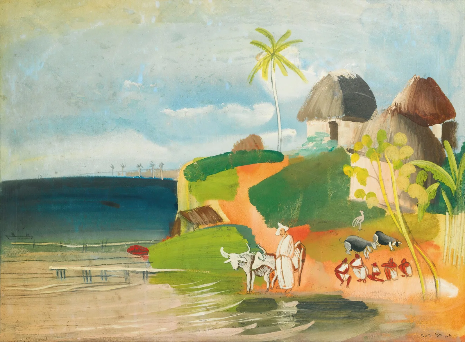 South American Landscape av Boris Grigoriev
