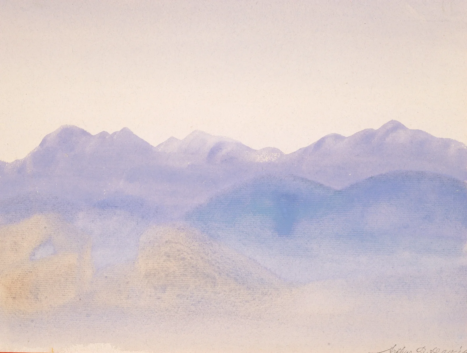 Blue Mist av Arthur Bowen Davies