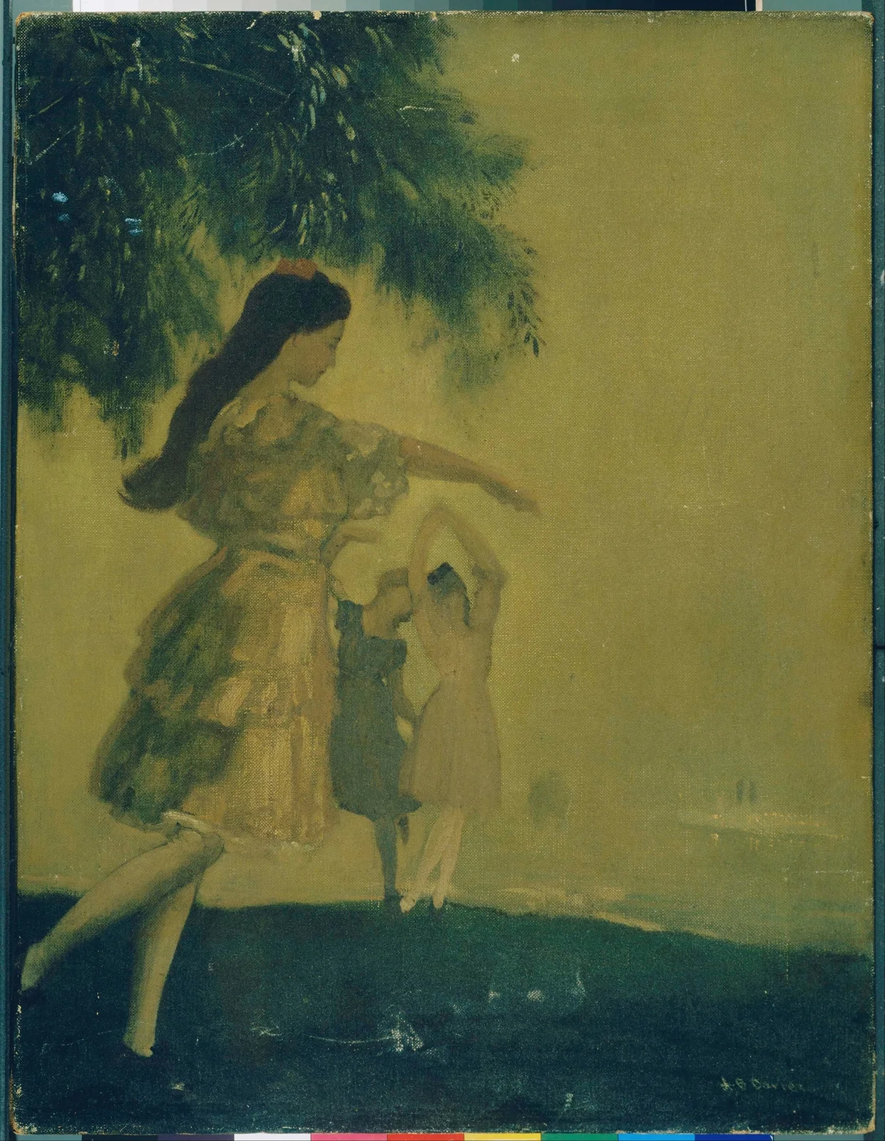 The Dancers av Arthur Bowen Davies