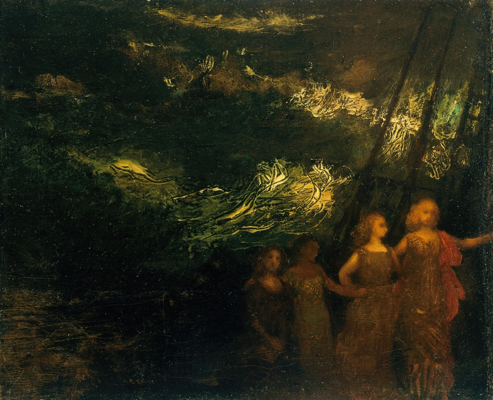 The Voyage av Arthur Bowen Davies