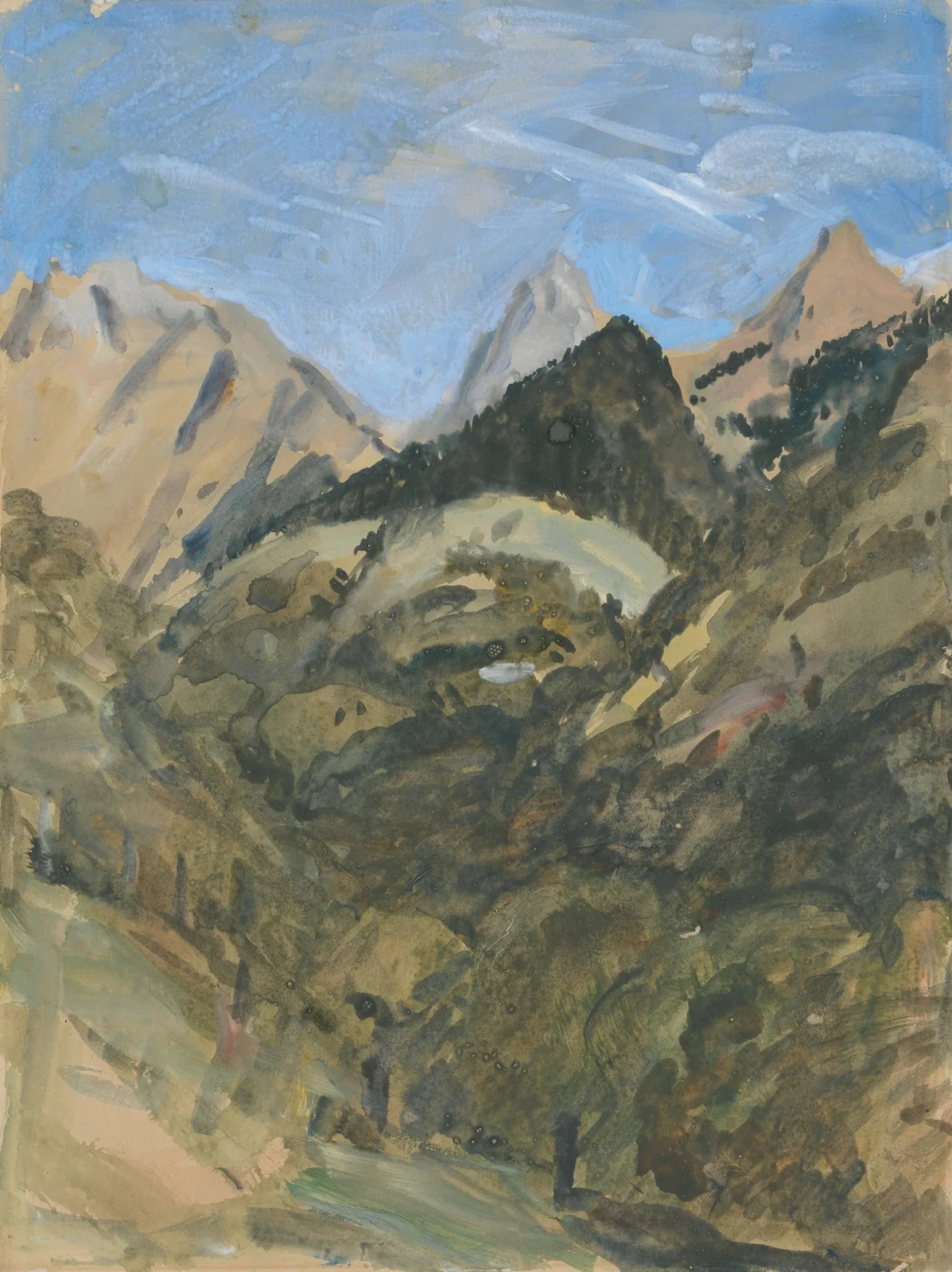 A Mountain View av Hercules Brabazon Brabazon