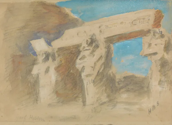 Temple of Gerf Hussein av Hercules Brabazon Brabazon