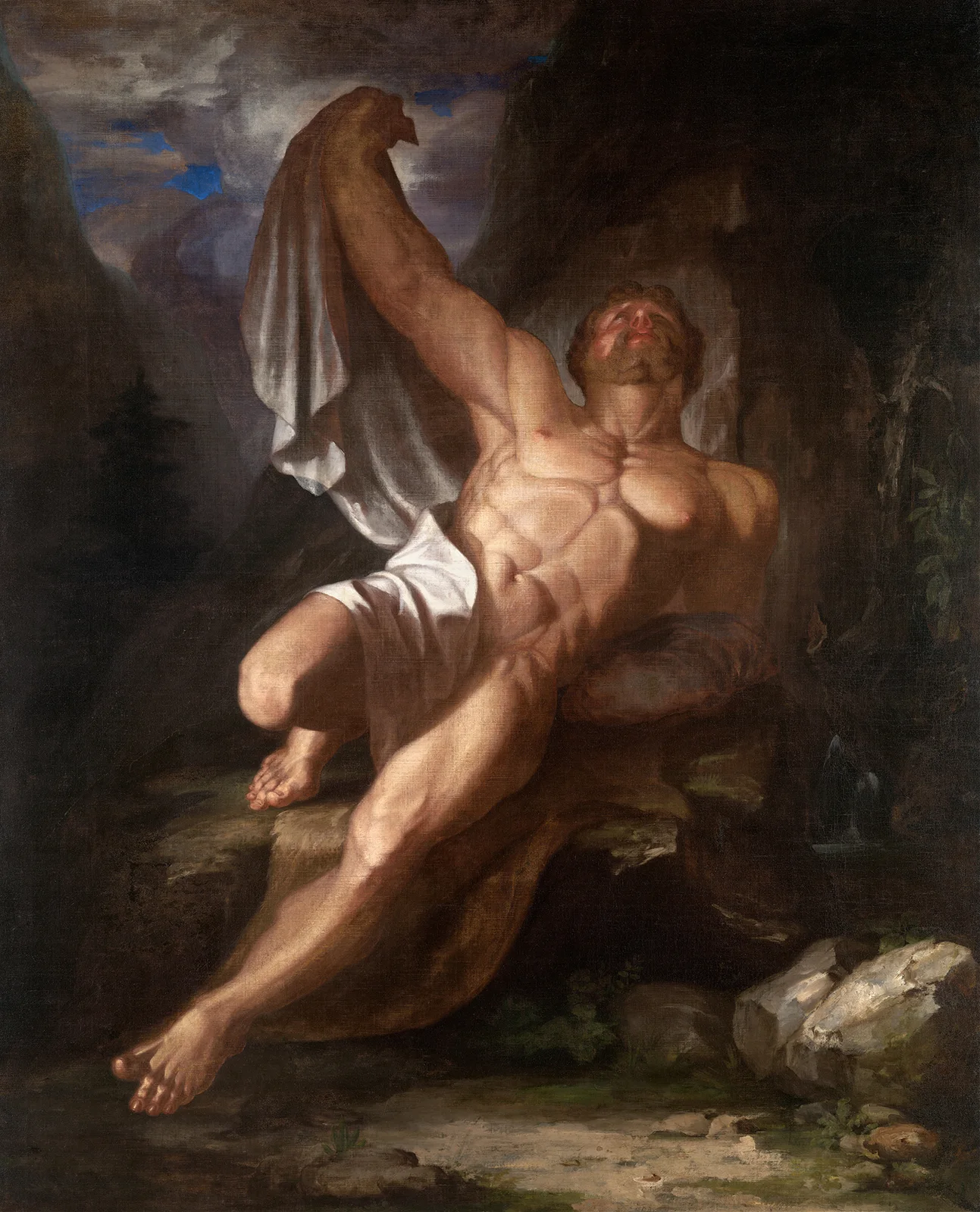 Dying hercules av Samuel Finley Breese Morse