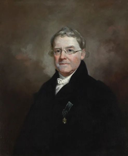Portrait of Dr. James E. B. Finley av Samuel Finley Breese Morse