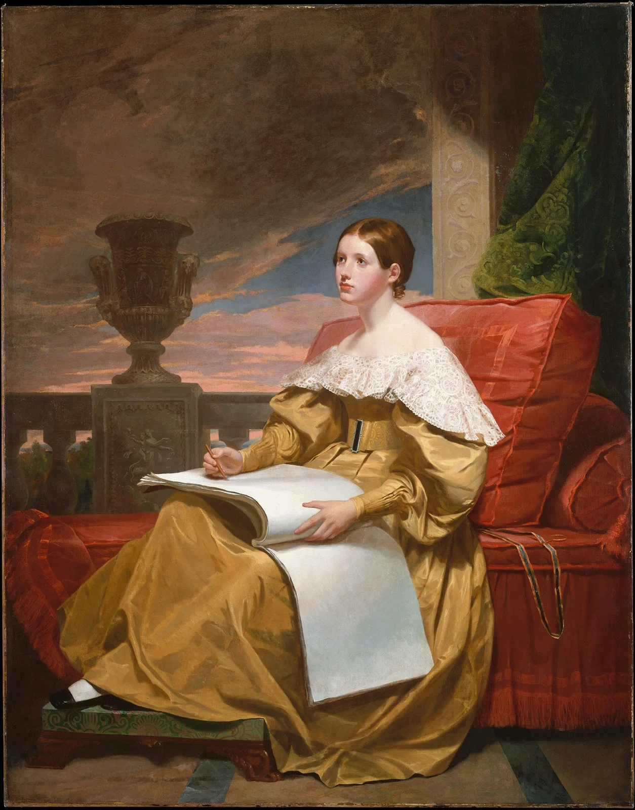 Susan Walker Morse (The Muse) av Samuel Finley Breese Morse