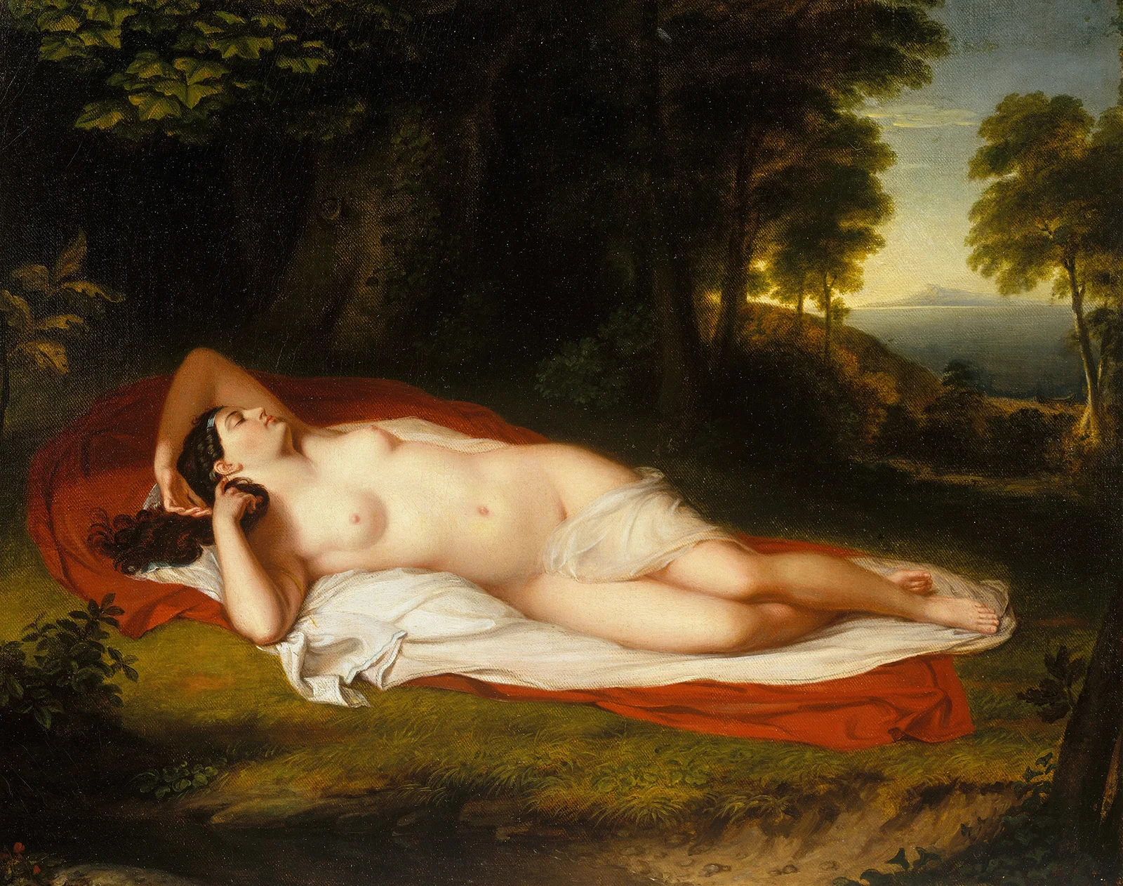 Ariadne av Asher Brown Durand