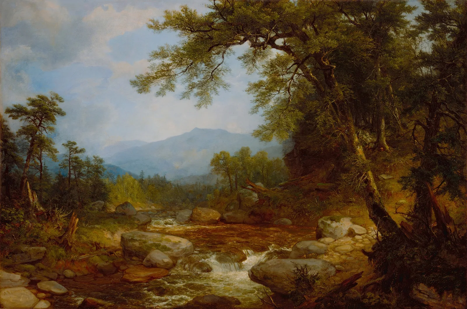 Monument Mountain, Berkshires (probably 1850) av Asher Brown Durand