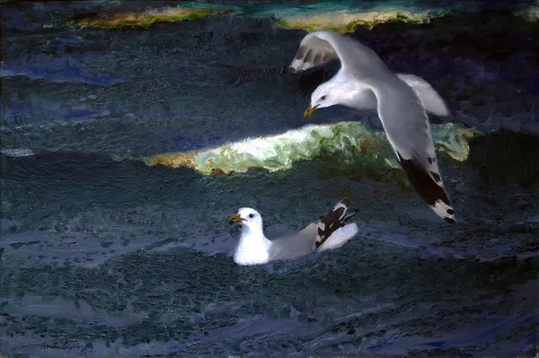 Gulls av Bruno Liljefors