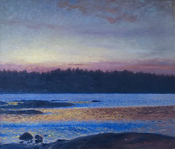 Morgon av Bruno Liljefors