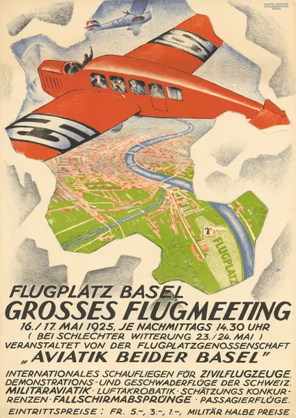 Flugplatz Basel – Grosses Flugmeeting av Burkhard Mangold
