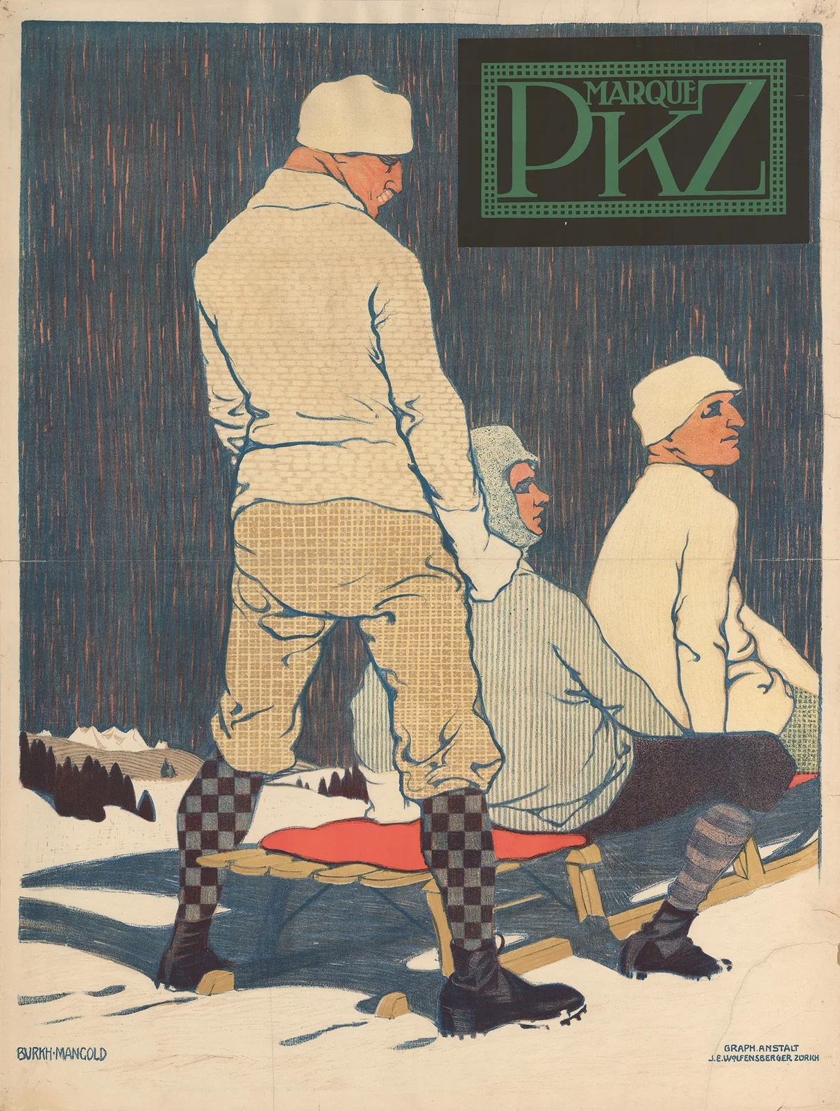 Marque PKZ av Burkhard Mangold