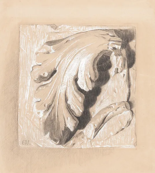 A Fragment from an Antique Frieze av Sir Edward Coley Burne-Jones