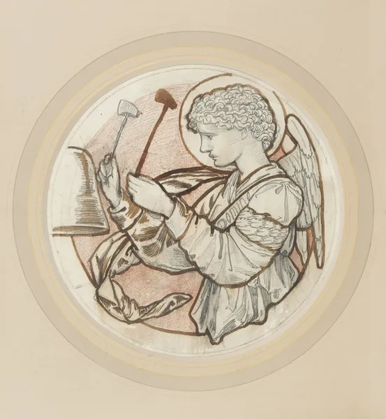 Angel Playing on Bells II av Sir Edward Coley Burne-Jones