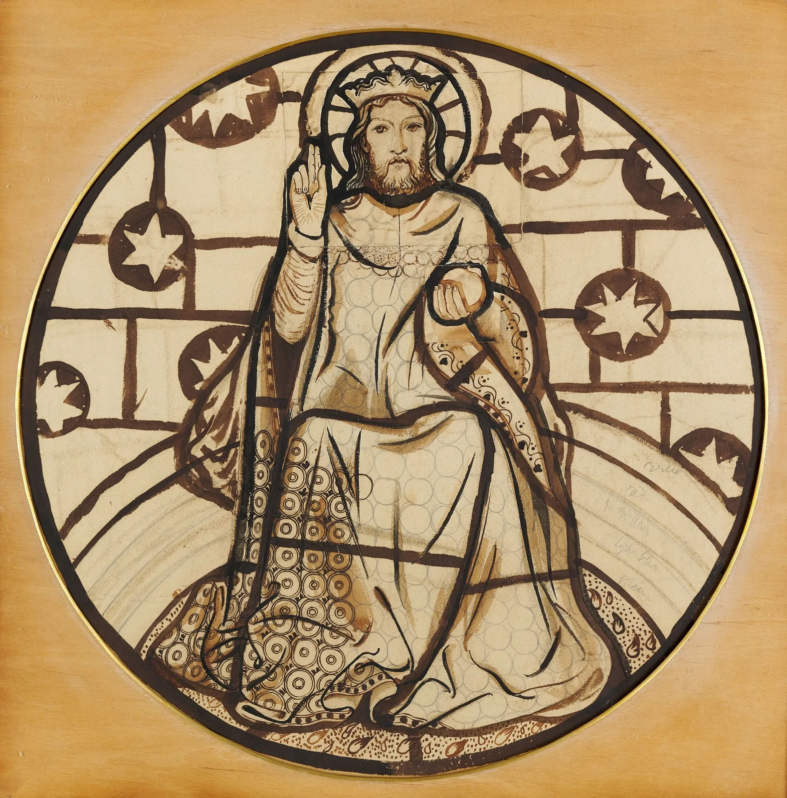 Christ in Majesty av Sir Edward Coley Burne-Jones