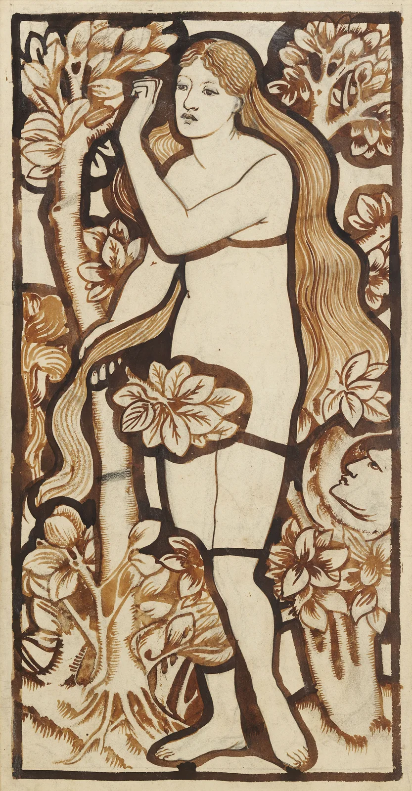 Eve av Sir Edward Coley Burne-Jones