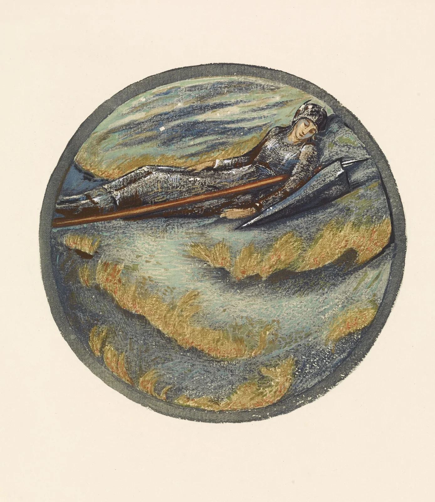 Flame Heath av Sir Edward Coley Burne-Jones