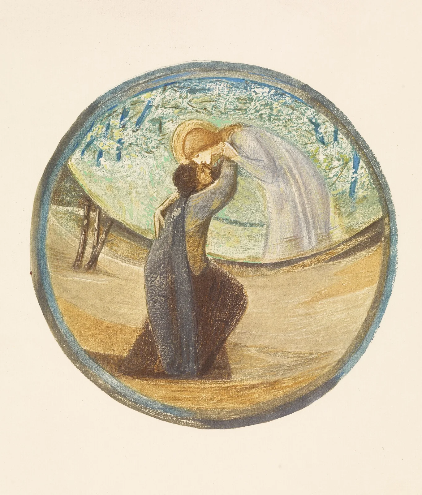 Golden Greeting av Sir Edward Coley Burne-Jones