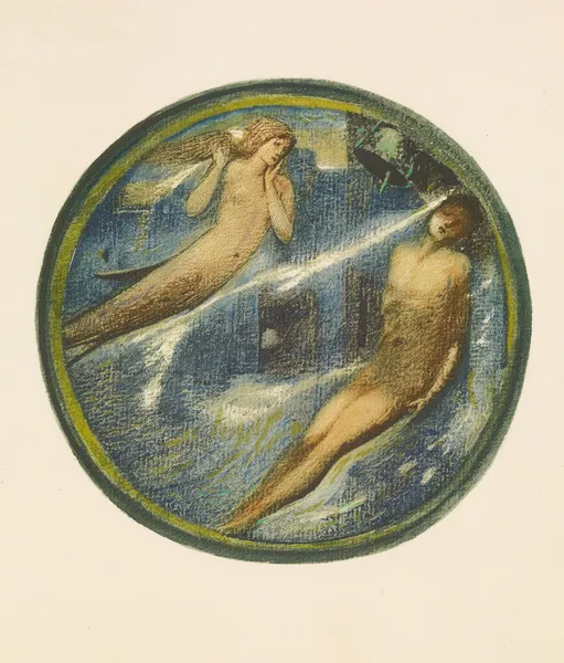 Grave of the Sea av Sir Edward Coley Burne-Jones