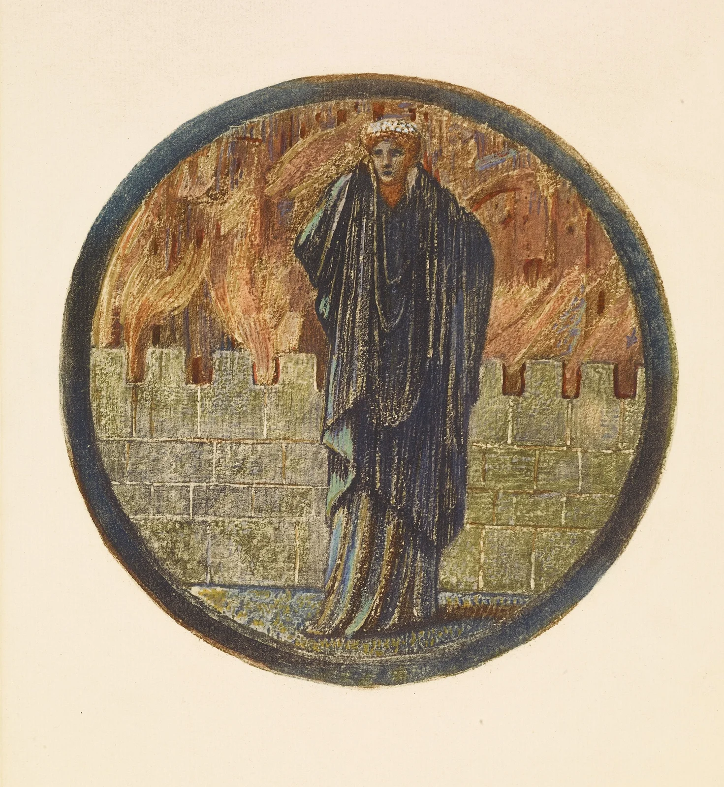 Helen’s Tears av Sir Edward Coley Burne-Jones