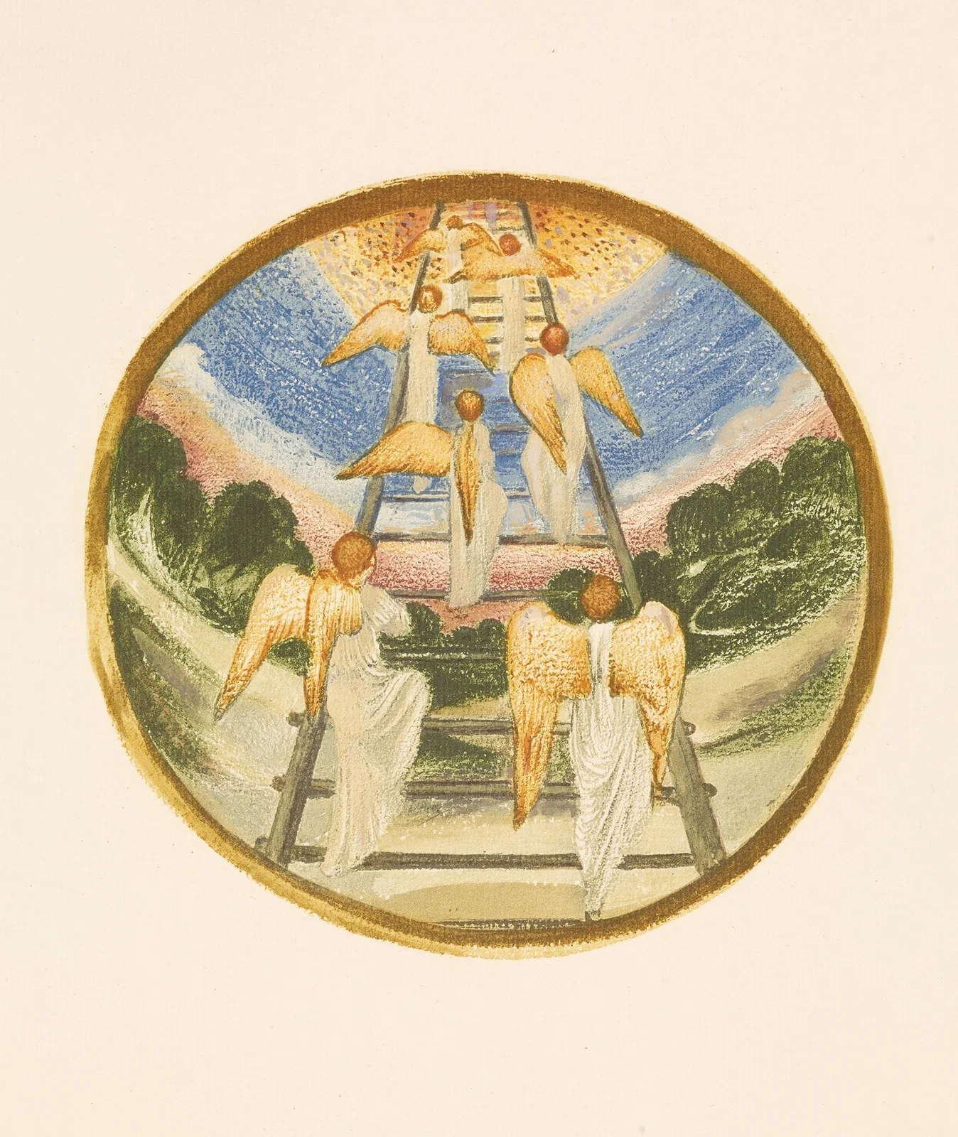 Jacob’s Ladder av Sir Edward Coley Burne-Jones