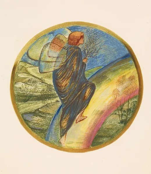 Ladder of Heaven av Sir Edward Coley Burne-Jones