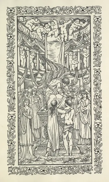 Love is enough, or, The freeing of Pharamond; a morality, 1898 – nr 2 av Sir Edward Coley Burne-Jones