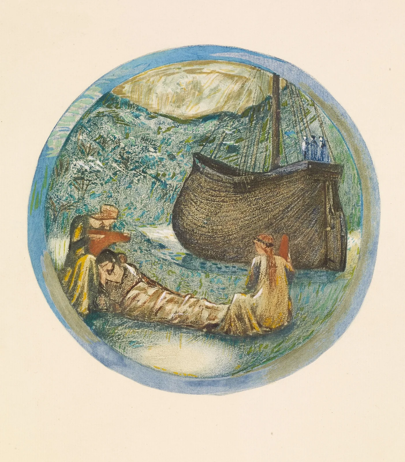 Meadow Sweet av Sir Edward Coley Burne-Jones