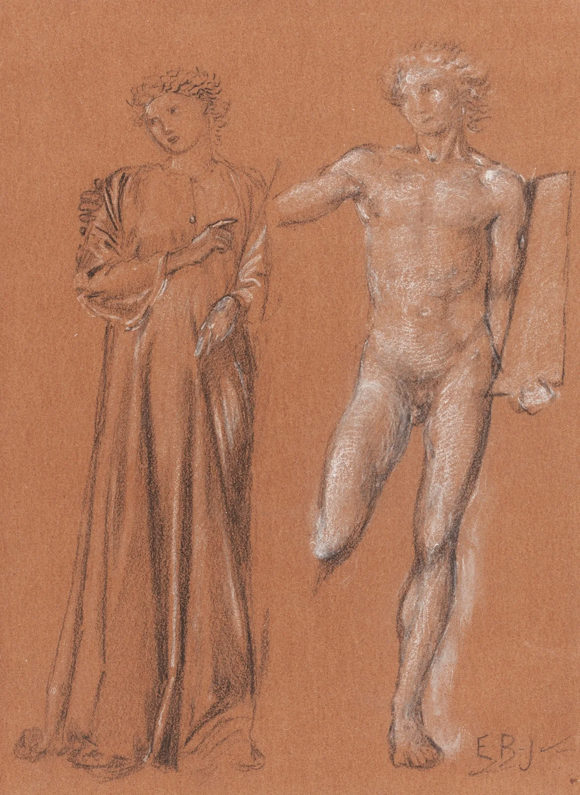 Orpheus and Eurydice av Sir Edward Coley Burne-Jones