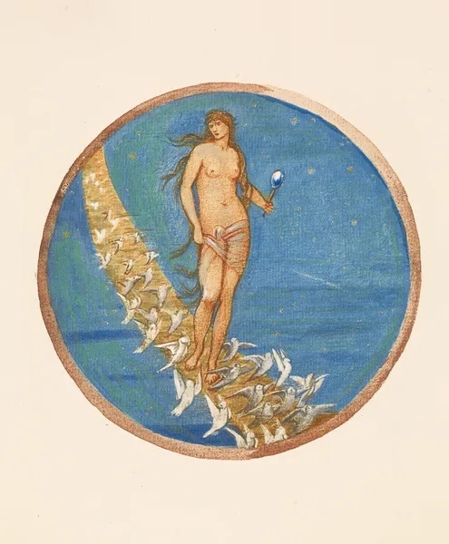 Rose of Heaven av Sir Edward Coley Burne-Jones