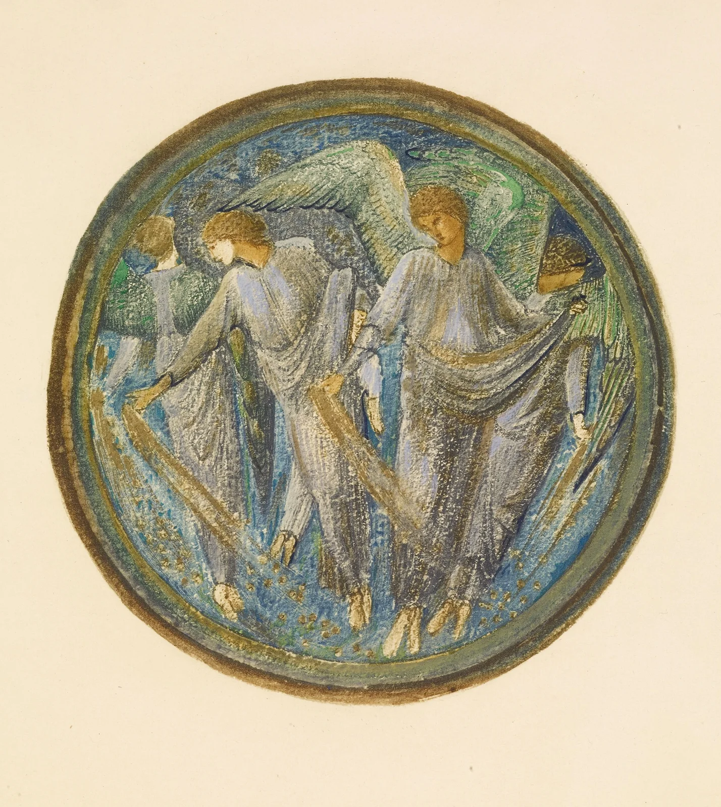 Scattered Starwort av Sir Edward Coley Burne-Jones