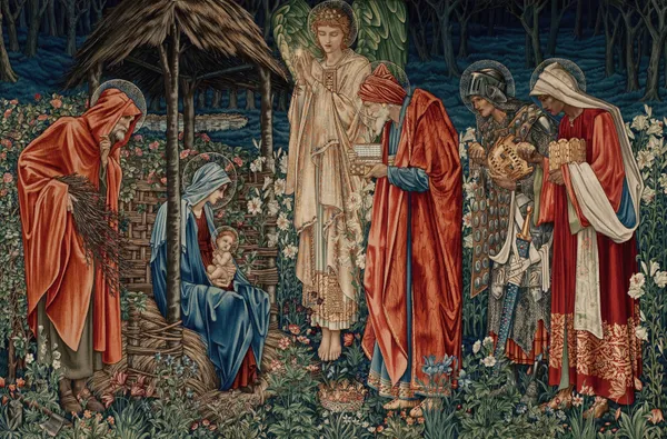 The Adoration of the Magi av Sir Edward Coley Burne-Jones