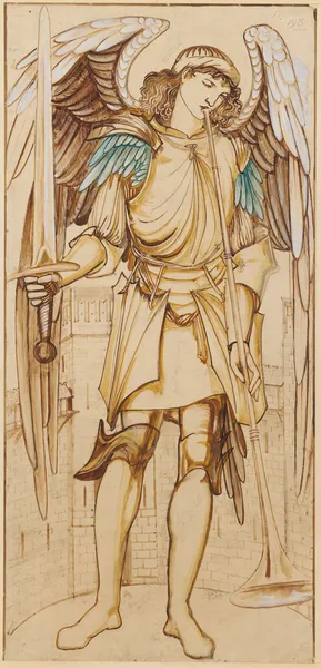 The Angels of the Hierarchy – Archangeli av Sir Edward Coley Burne-Jones