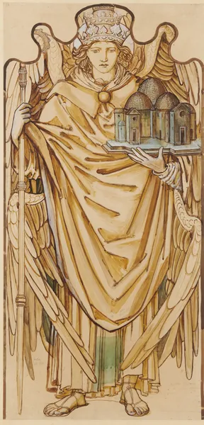 The Angels of the Hierarchy – Potentates av Sir Edward Coley Burne-Jones