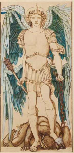 The Angels of the Hierarchy – Principates av Sir Edward Coley Burne-Jones