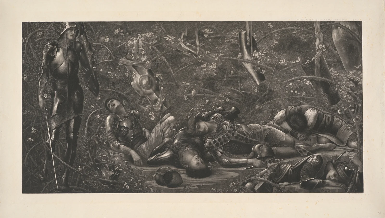 The Briar Wood av Sir Edward Coley Burne-Jones