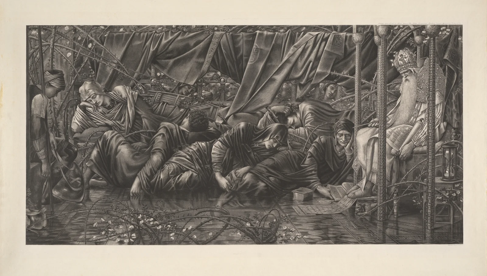 The Council Chamber av Sir Edward Coley Burne-Jones