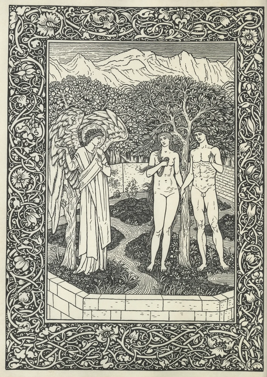 The golden legend., 1892 – nr 2 av Sir Edward Coley Burne-Jones