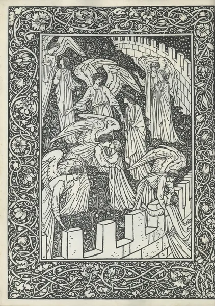 The golden legend, 1892 – nr 1 av Sir Edward Coley Burne-Jones