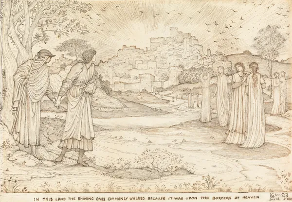The Land of Beulah av Sir Edward Coley Burne-Jones