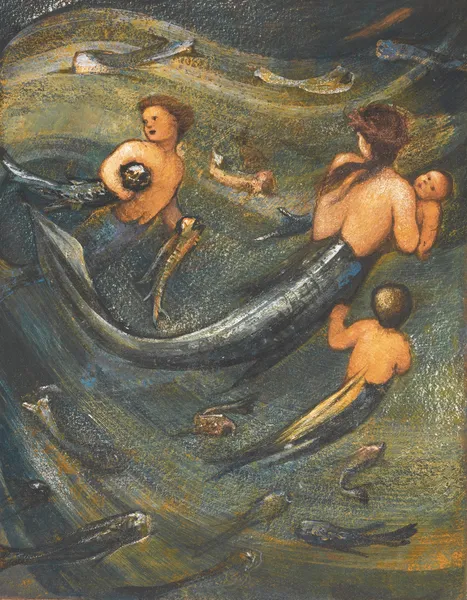 The Mermaid Family av Sir Edward Coley Burne-Jones