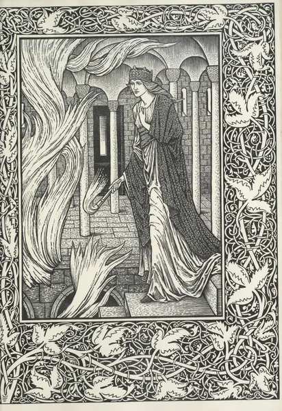 The story of Sigurd the Volsung and the fall of the Niblungs, 1898 – nr 1 av Sir Edward Coley Burne-Jones