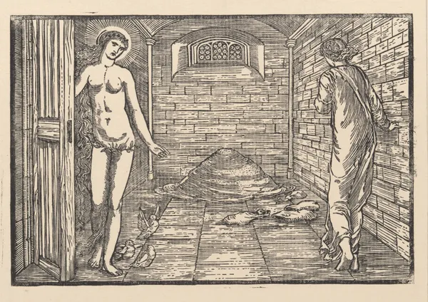 The trial of the Millet seeds av Sir Edward Coley Burne-Jones