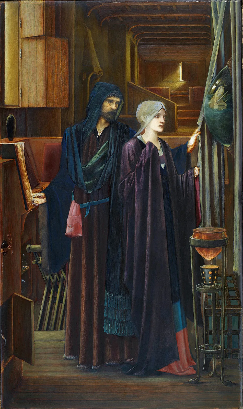The Wizard av Sir Edward Coley Burne-Jones