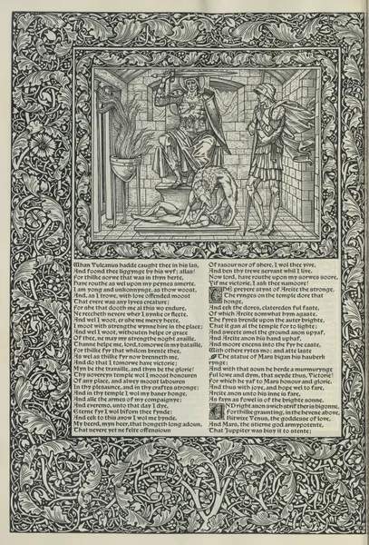 The works of Geoffrey Chaucer Pl.07 av Sir Edward Coley Burne-Jones