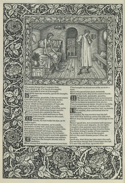 The works of Geoffrey Chaucer Pl.13 av Sir Edward Coley Burne-Jones