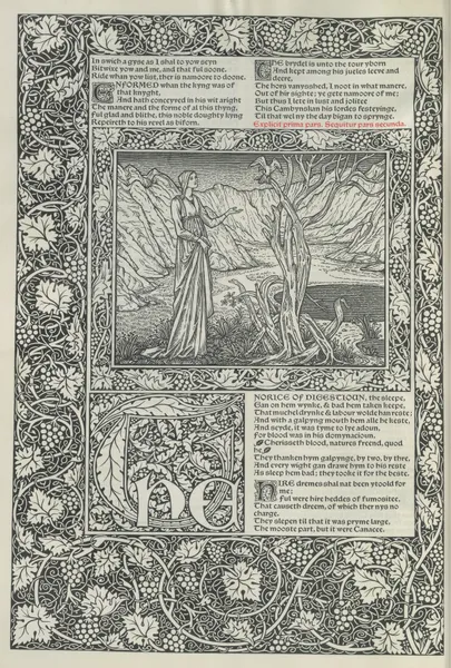 The works of Geoffrey Chaucer Pl.22 av Sir Edward Coley Burne-Jones