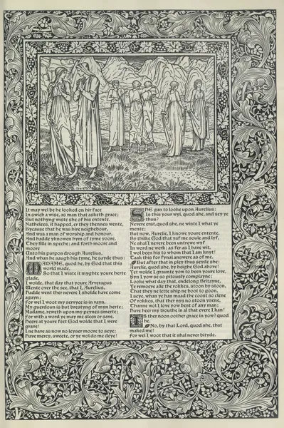 The works of Geoffrey Chaucer Pl.24 av Sir Edward Coley Burne-Jones