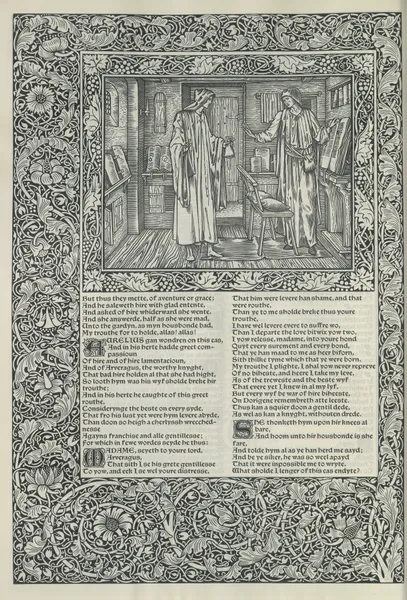 The works of Geoffrey Chaucer Pl.28 av Sir Edward Coley Burne-Jones